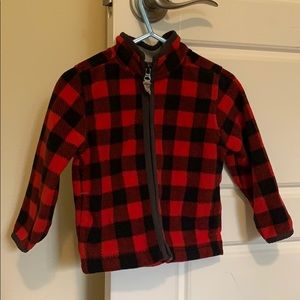 18M Buffalo Plaid ZIP Jacket